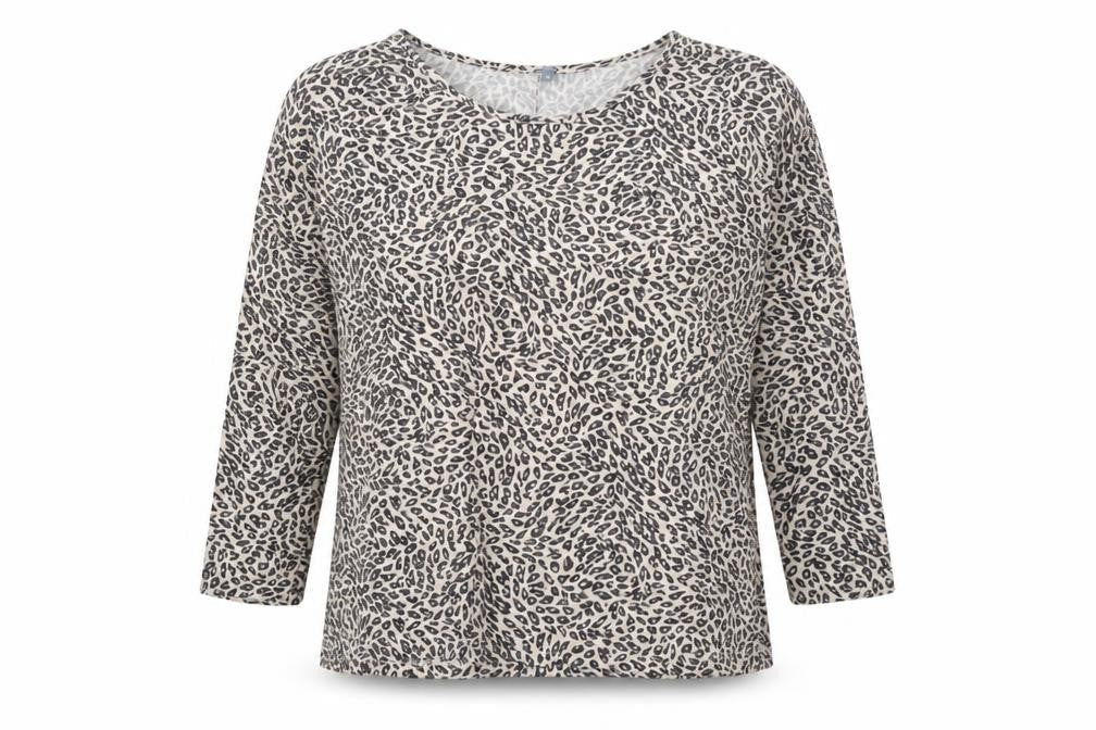 Preworn Womens Brown Animal Print  Basic Tank Size 8