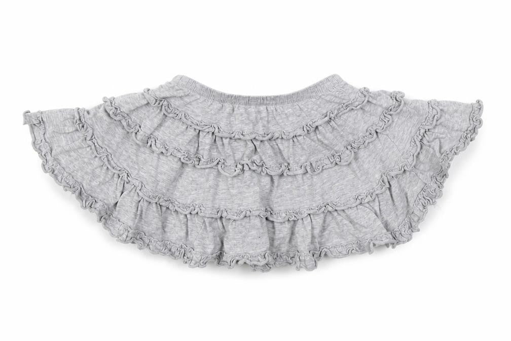 summer love Girls Grey   Flare Skirt Size 4 Years