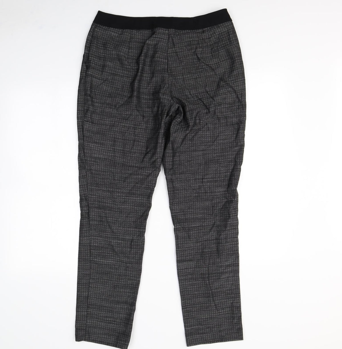 Papaya Womens Black   Dress Pants Trousers Size 12 L30 in