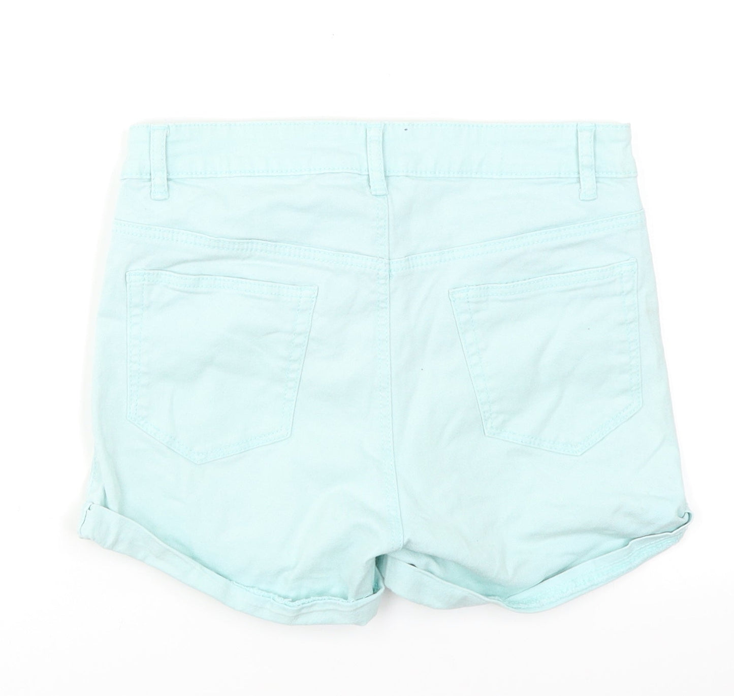 H&M Girls Blue  Denim Hot Pants Shorts Size 13 Years