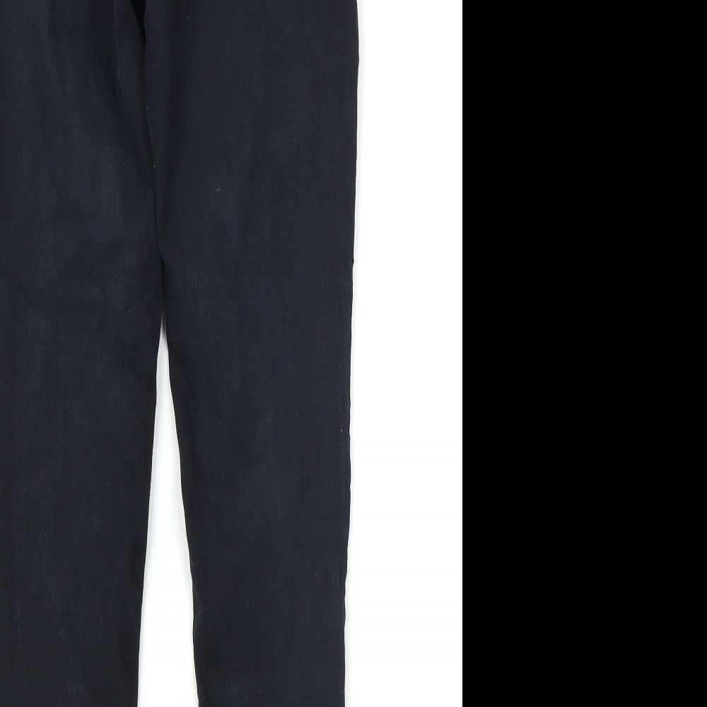 Topshop Womens Black  Denim Skinny Jeans Size 28 in L26 in