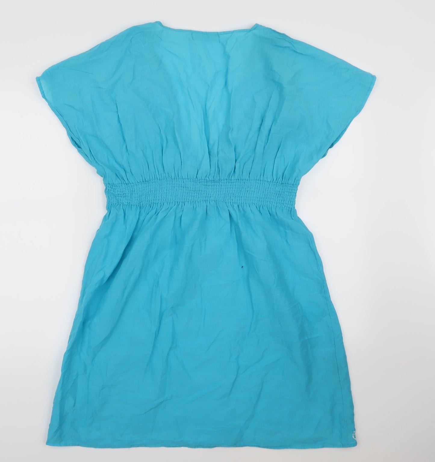 Beach Life Womens Blue   A-Line  Size L