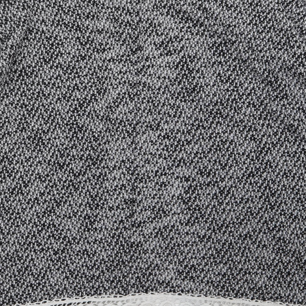 Candy Couture Girls Grey  Knit Cardigan Jumper Size 10-11 Years
