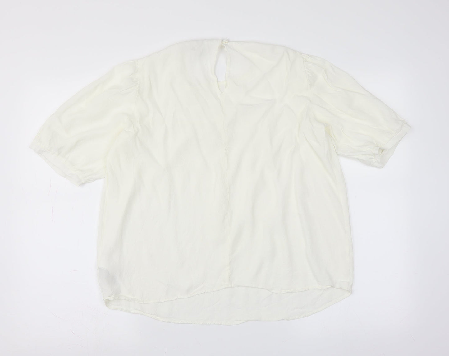 NEXT Womens Ivory   Basic Blouse Size 16