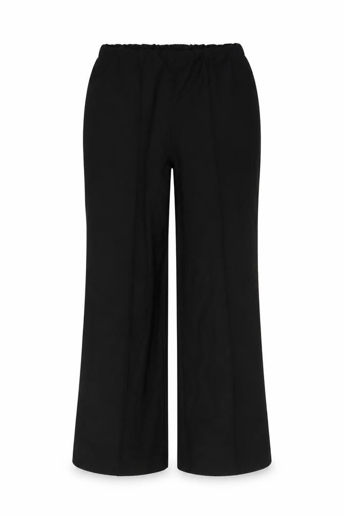 Preworn Womens Black   Trousers  Size 14 L28 in - straight