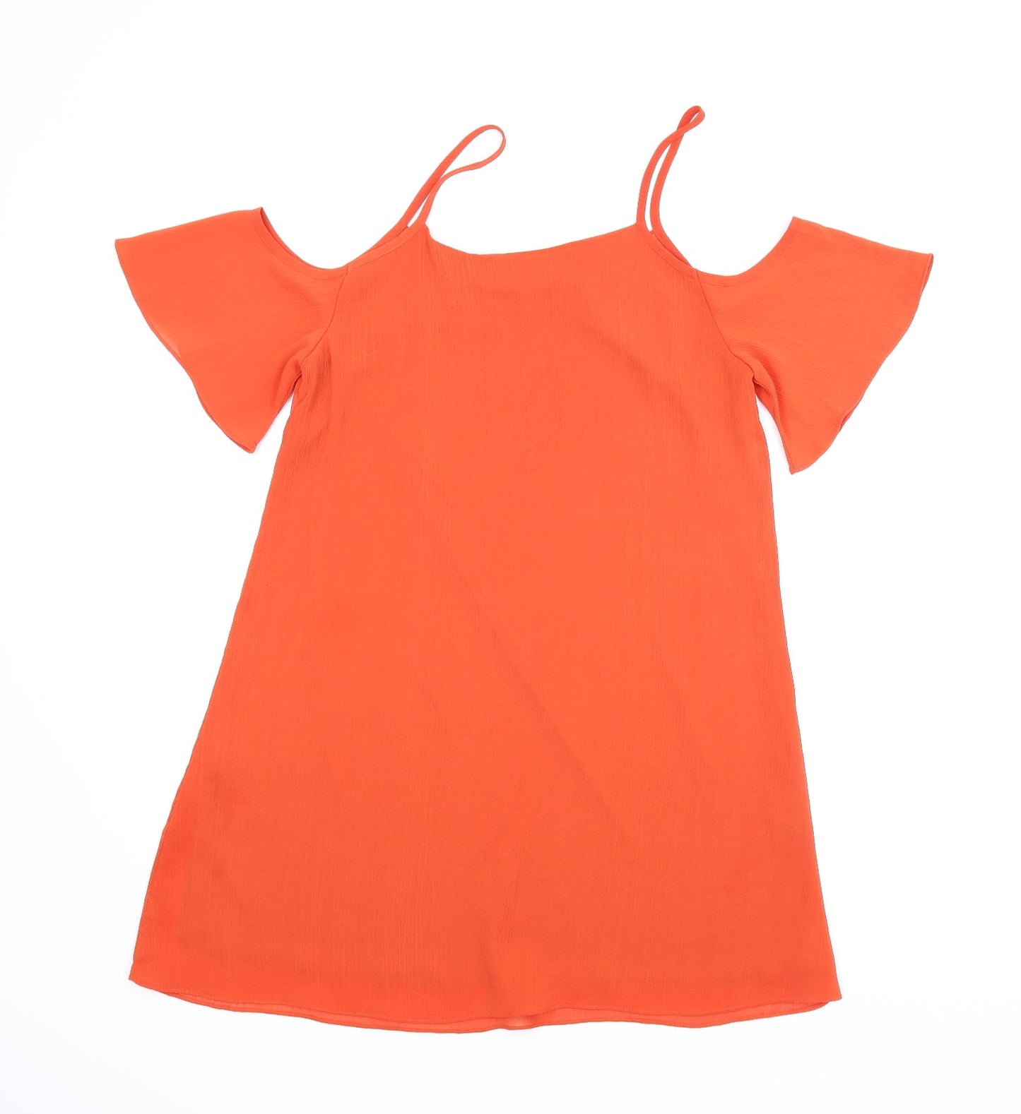 Diffuse Womens Orange   Tunic Blouse Size 10