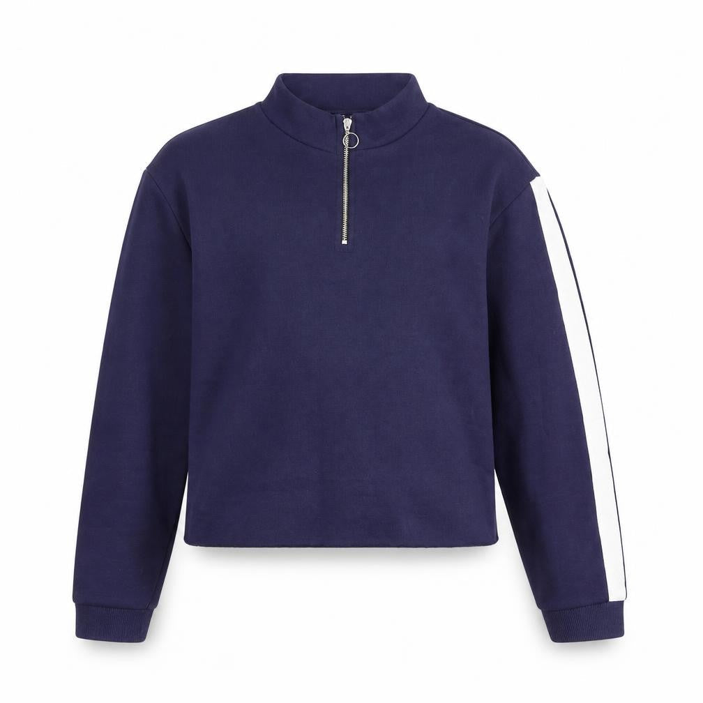 Matalan Girls Blue   Pullover Jumper Size 14 Years  - Cropped