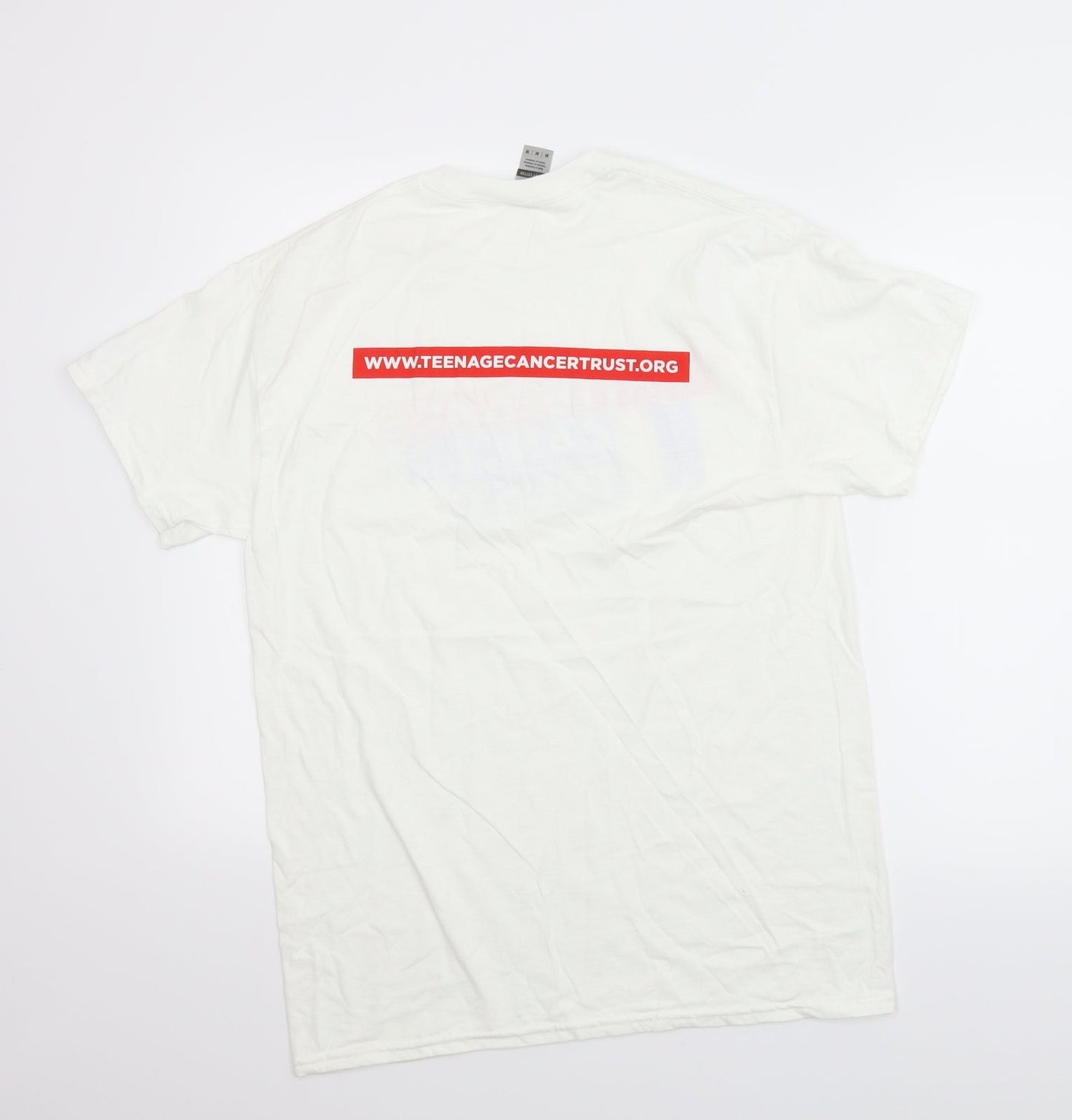Gildan Mens White    T-Shirt Size M