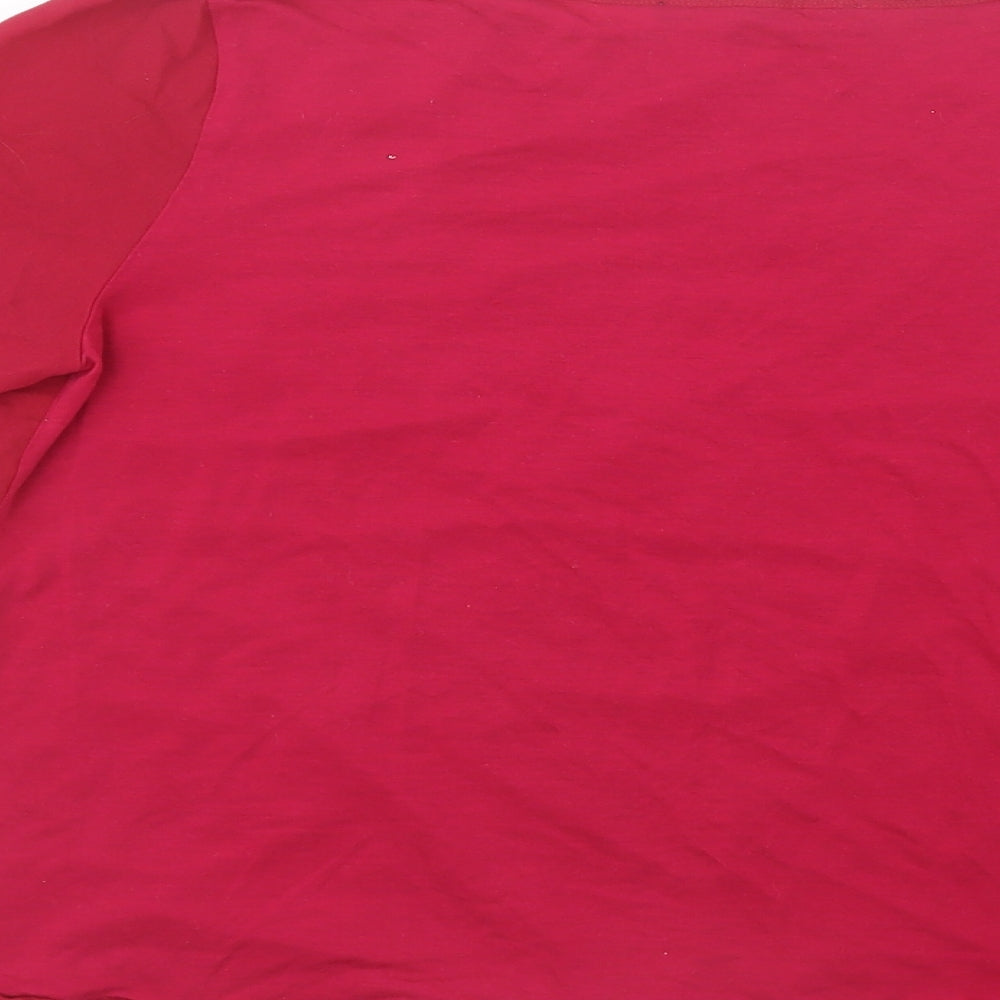 French Connection Womens Pink   Basic Blouse Size M
