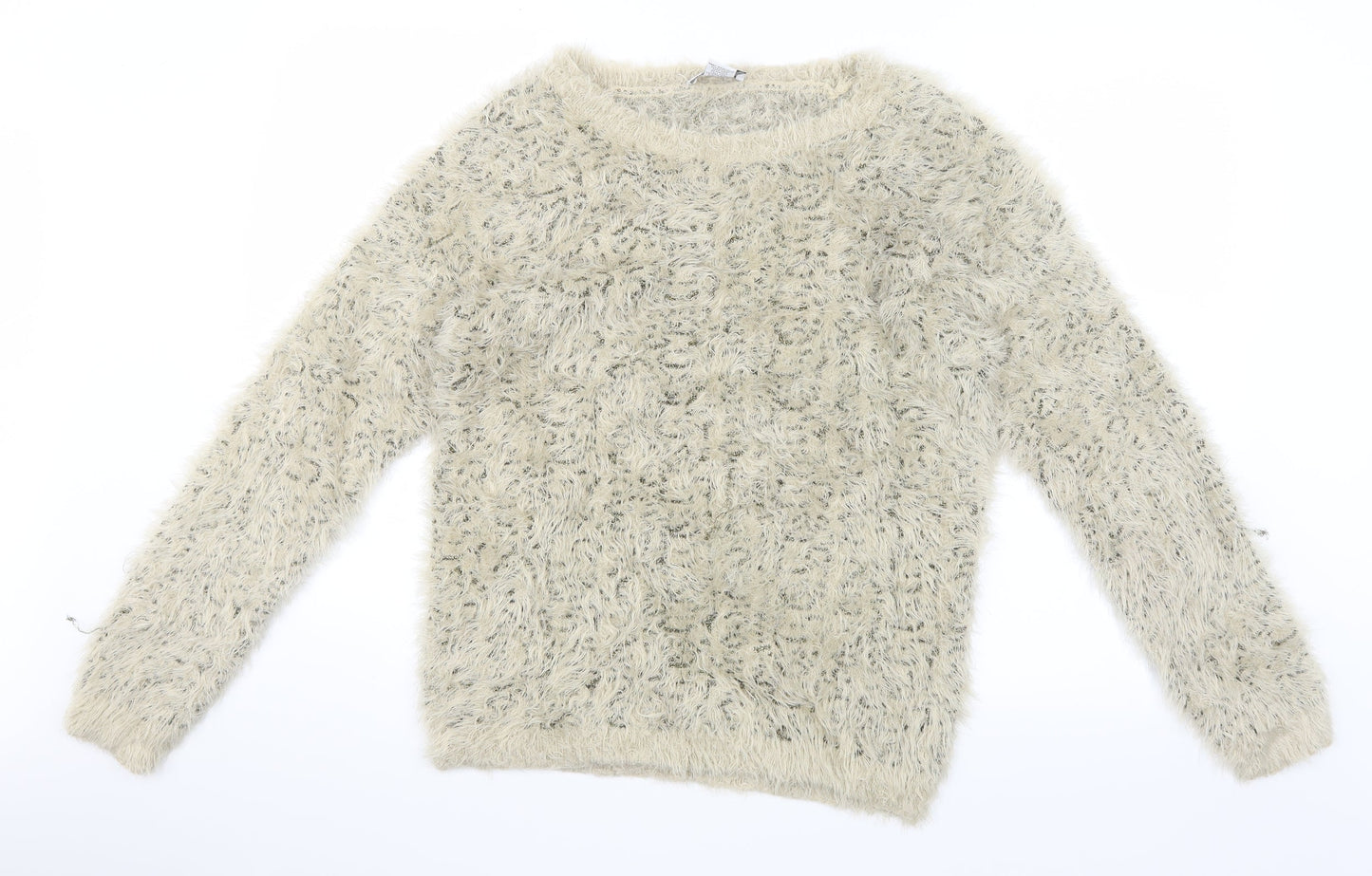 Carmen Womens Gold  Knit Pullover Jumper Size XL