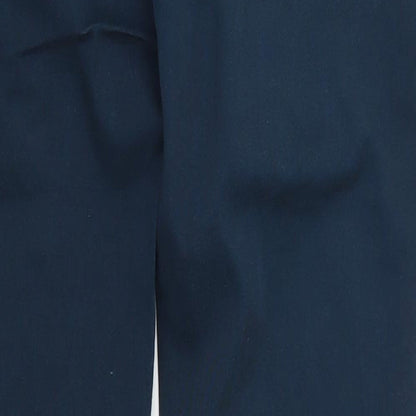 Preloved Denim Co Womens Blue   Chino Trousers Size 10 L30 in - Label