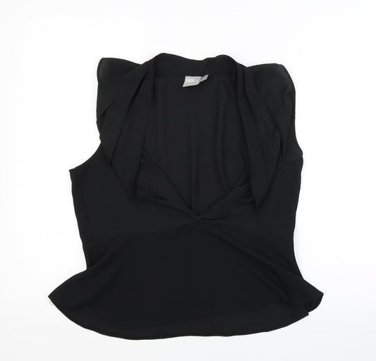 ASOS Womens Black   Basic Blouse Size 12