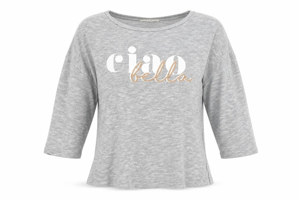 Papaya Womens Grey  Knit Pullover Jumper Size 10  - Ciao Bella
