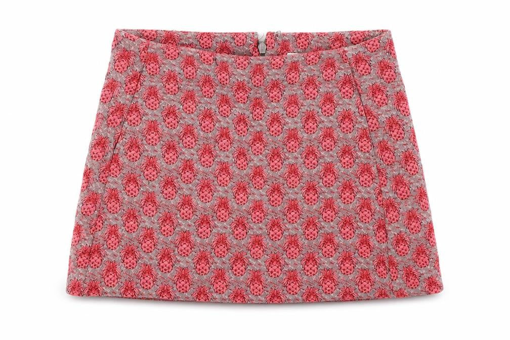 Cooperative Womens Red Floral  Mini Skirt Size S