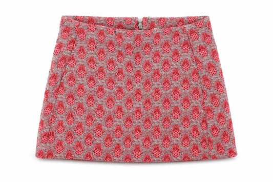 Cooperative Womens Red Floral  Mini Skirt Size S