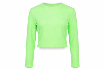 Boohoo  Womens Green   Basic T-Shirt Size 10