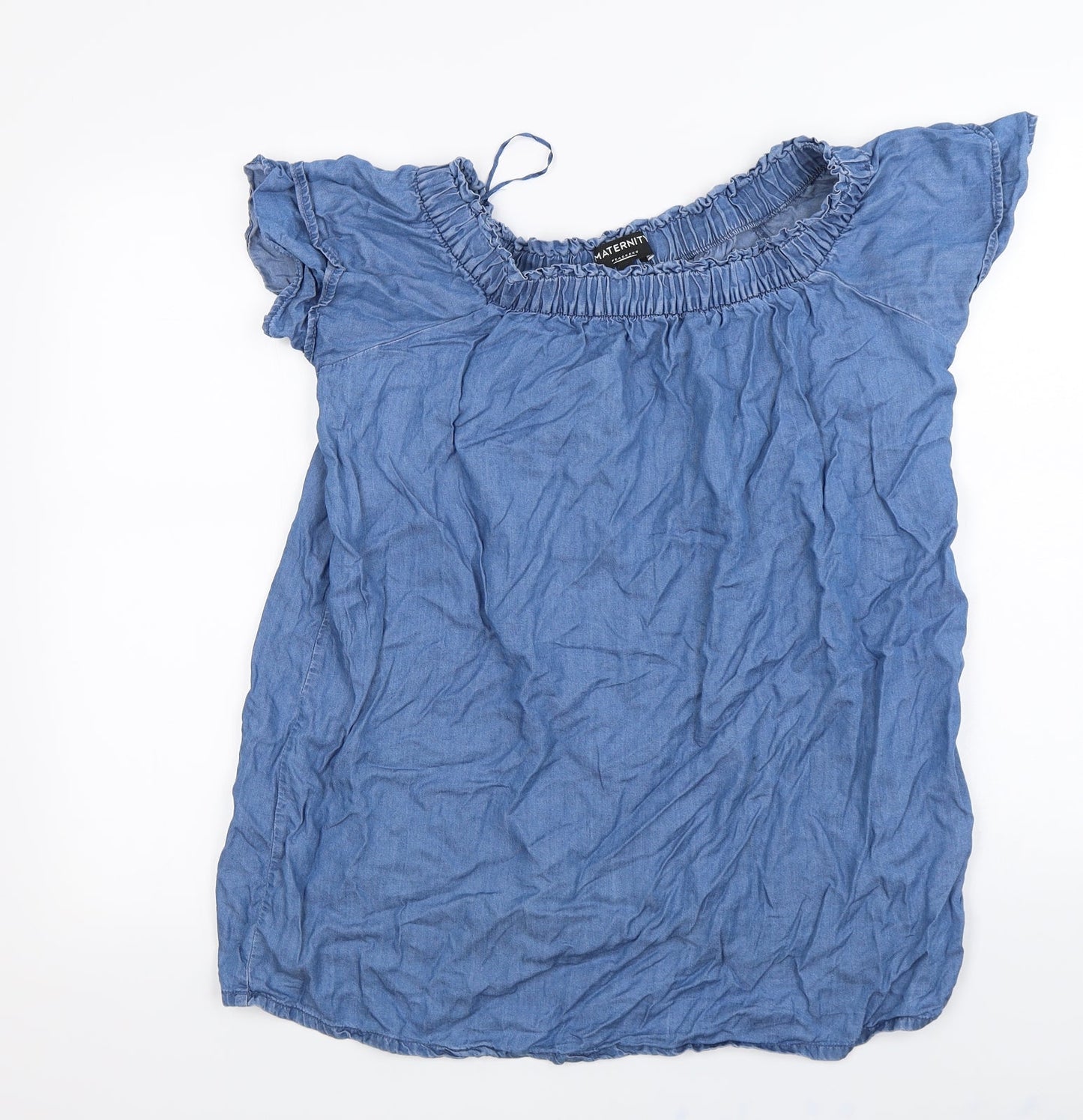 Peacocks  Womens Blue   Basic Blouse Size 14