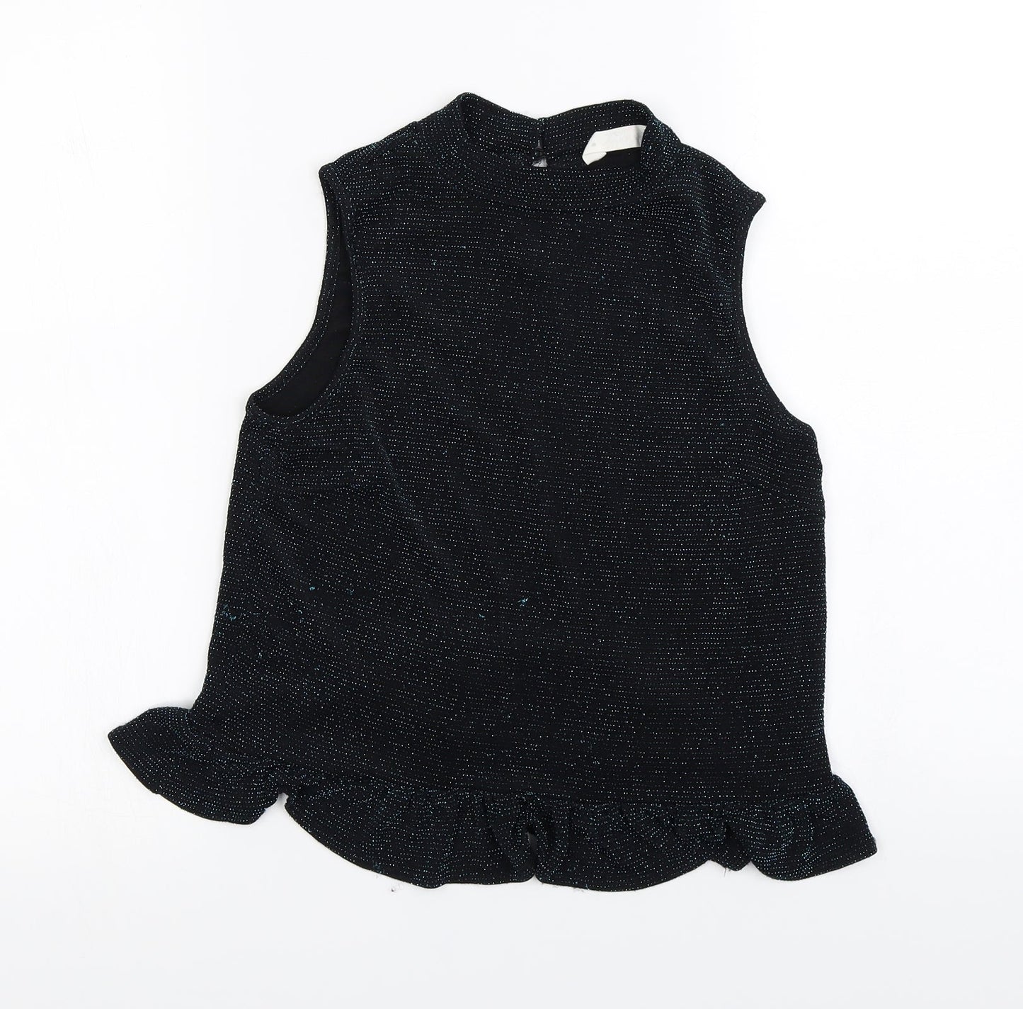 candy  Womens Black   Basic T-Shirt Size 14