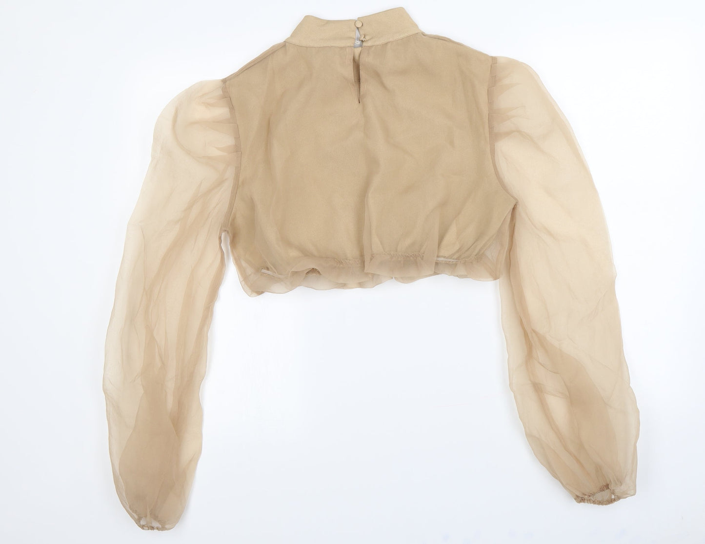 Misspap  Womens Brown   Basic Blouse Size 12