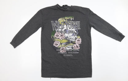 Missguided  Womens Grey   Pullover Jumper Size 6