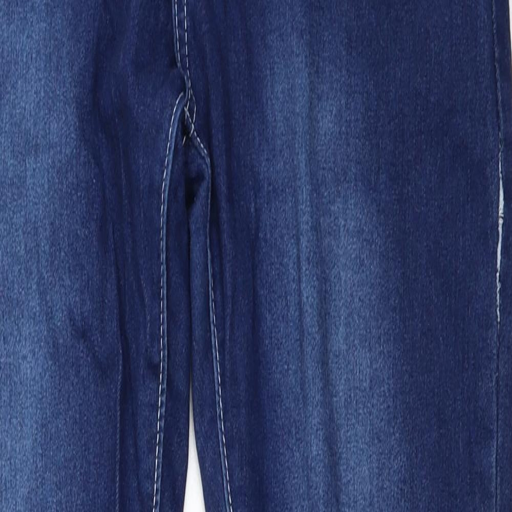 Preworn  Womens Blue   Straight Jeans Size L L28 in