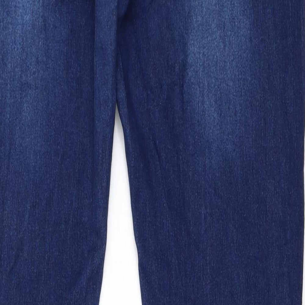 Preworn  Womens Blue   Straight Jeans Size L L28 in