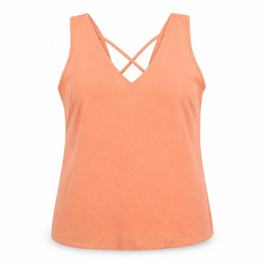 Atmosphere  Womens Orange   Basic Blouse Size 14