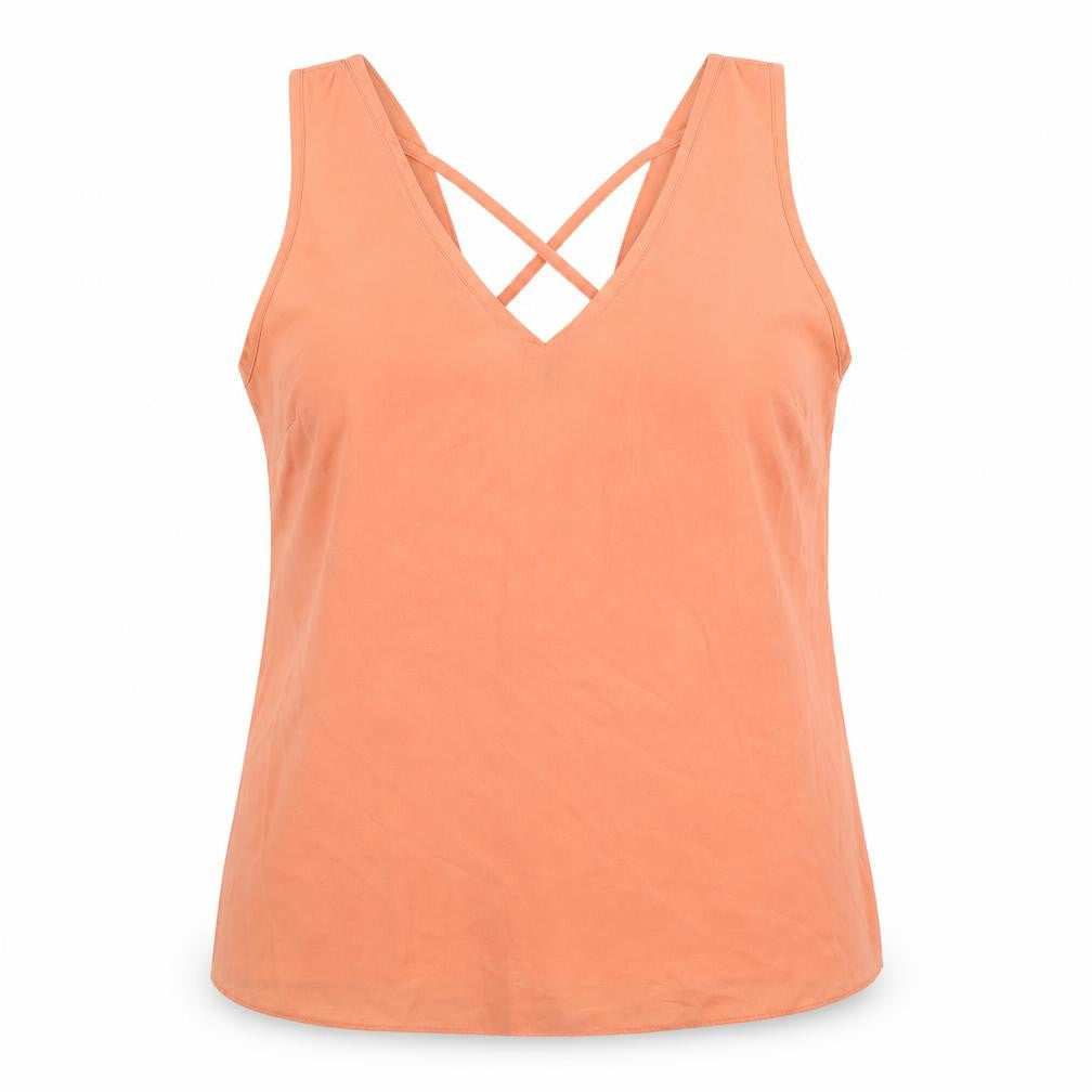 Atmosphere  Womens Orange   Basic Blouse Size 14
