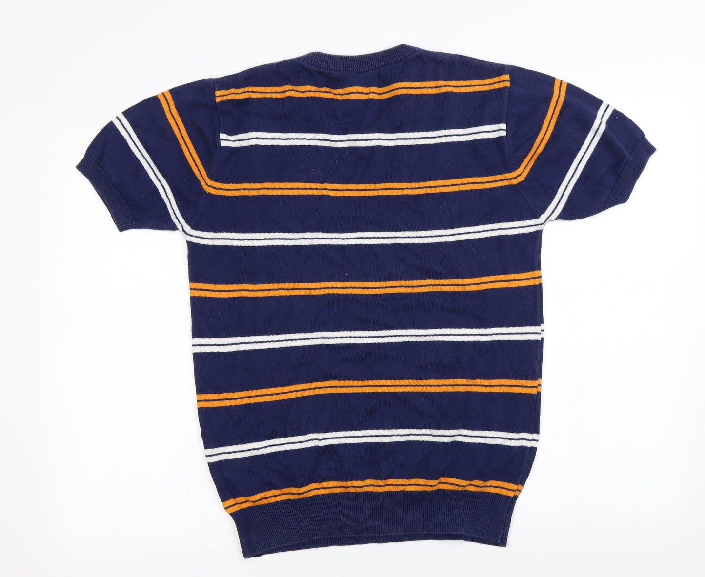 MSD  Womens Blue Striped  Pullover Jumper Size M