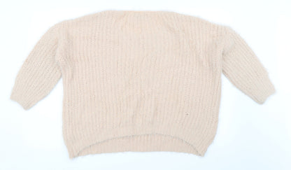 Katsumi Womens Pink   Pullover Jumper Size M
