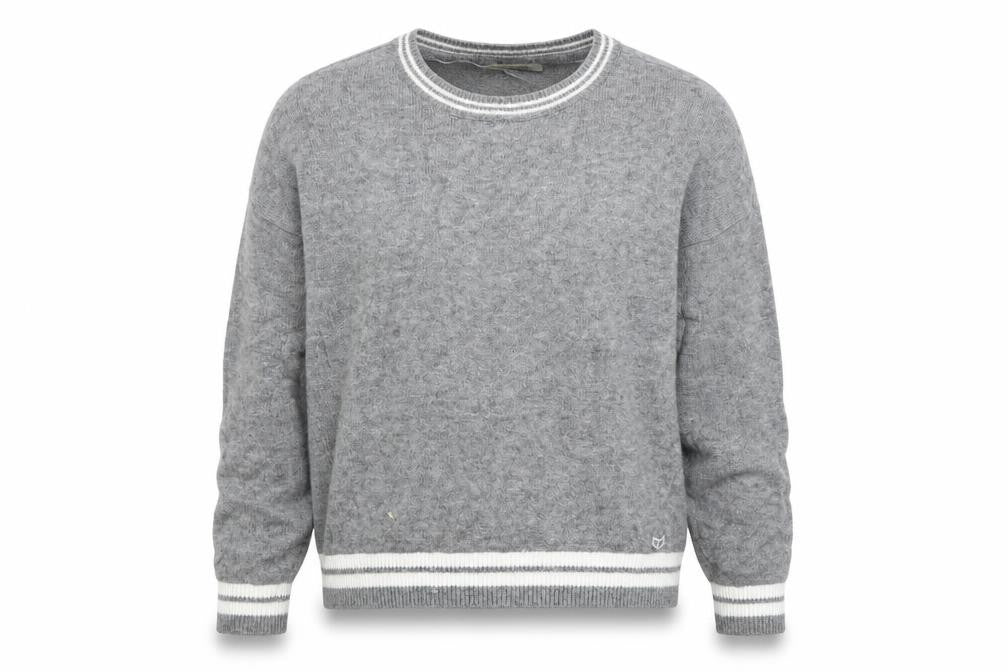 Pull&Bear Womens Grey   Pullover Jumper Size S