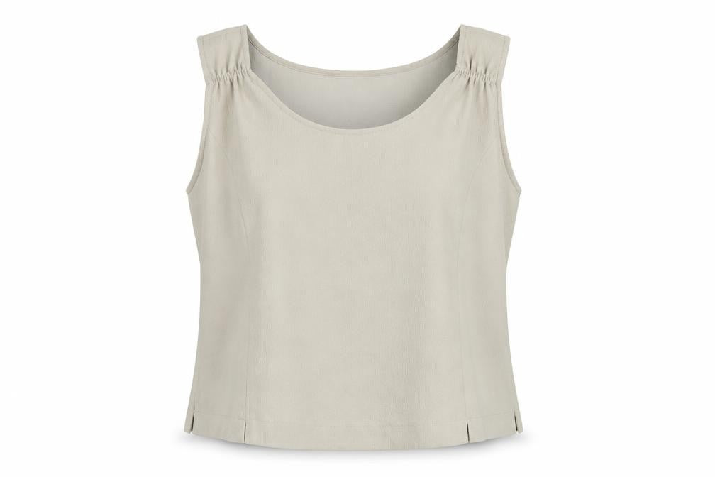 Reflections Womens Beige   Basic Blouse Size XL