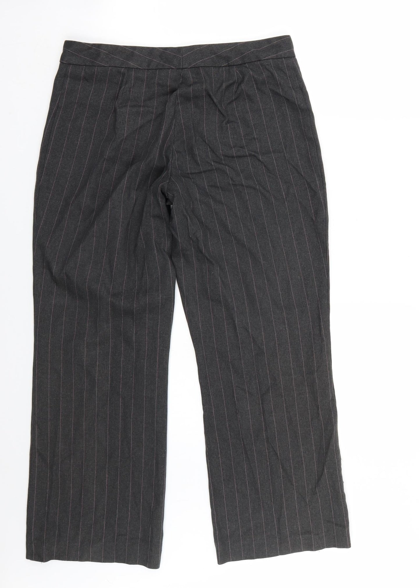 Marks and Spencer Womens Grey   Trousers  Size 12 L27 in