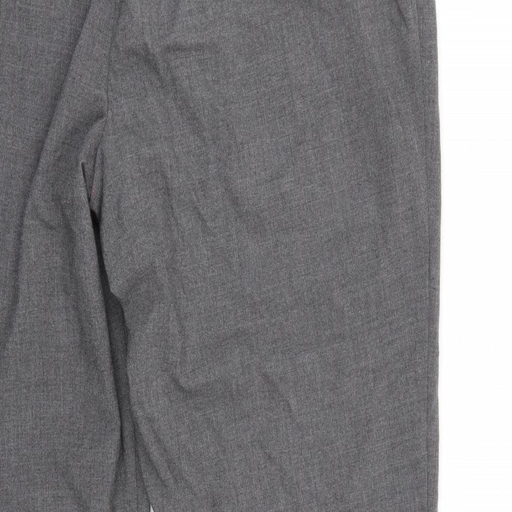 Marks and Spencer Womens Grey   Trousers  Size 12 L29 in