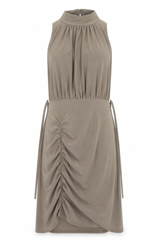 In the Style Womens Brown  Rayon A-Line  Size 8