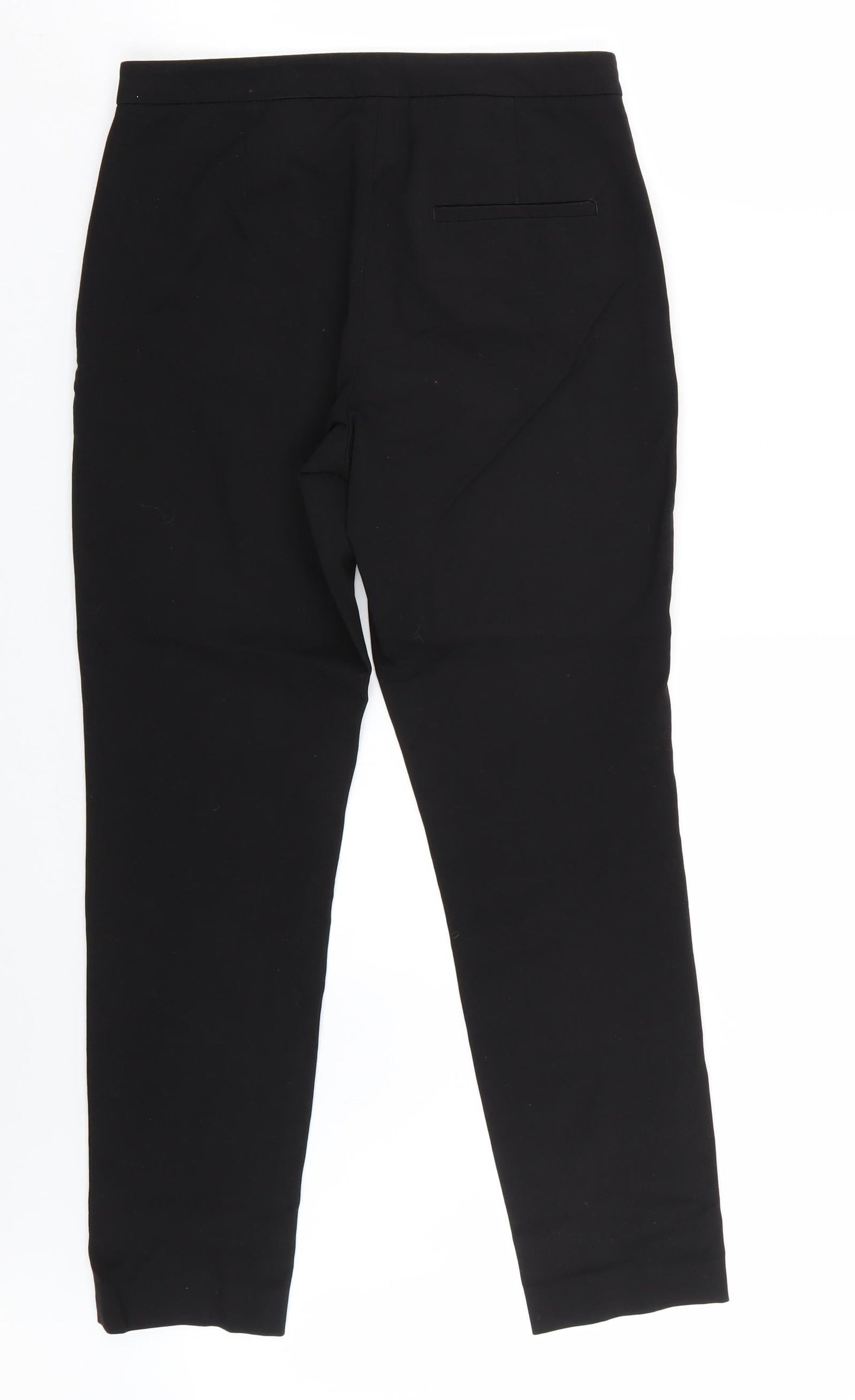 H&M Womens Black   Trousers  Size 6 L29 in