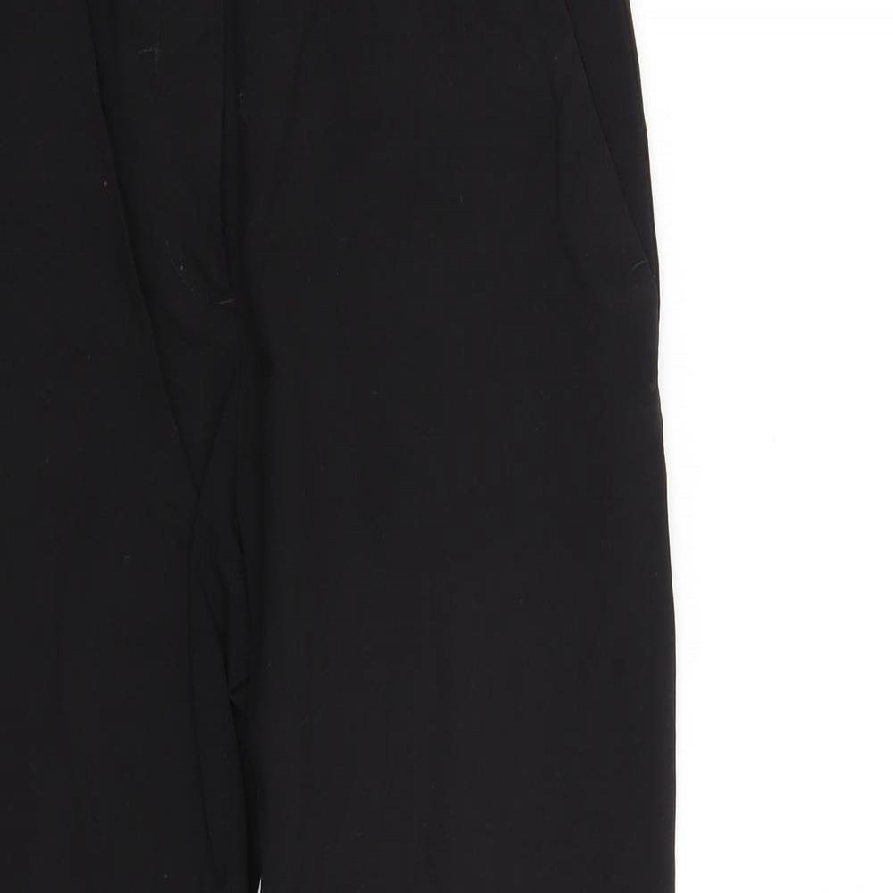 H&M Womens Black   Trousers  Size 6 L29 in