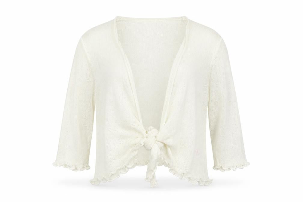 Bonmarché Womens White Cape Jumper Size XL