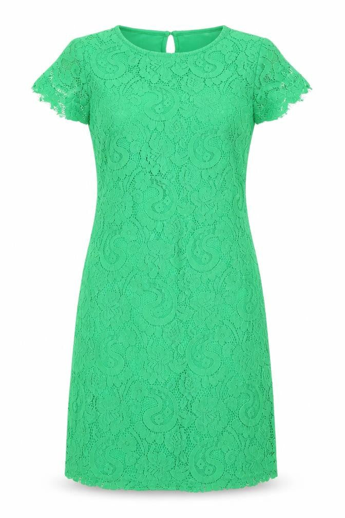 Dorothy Perkins Womens Green  Rayon A-Line  Size 6