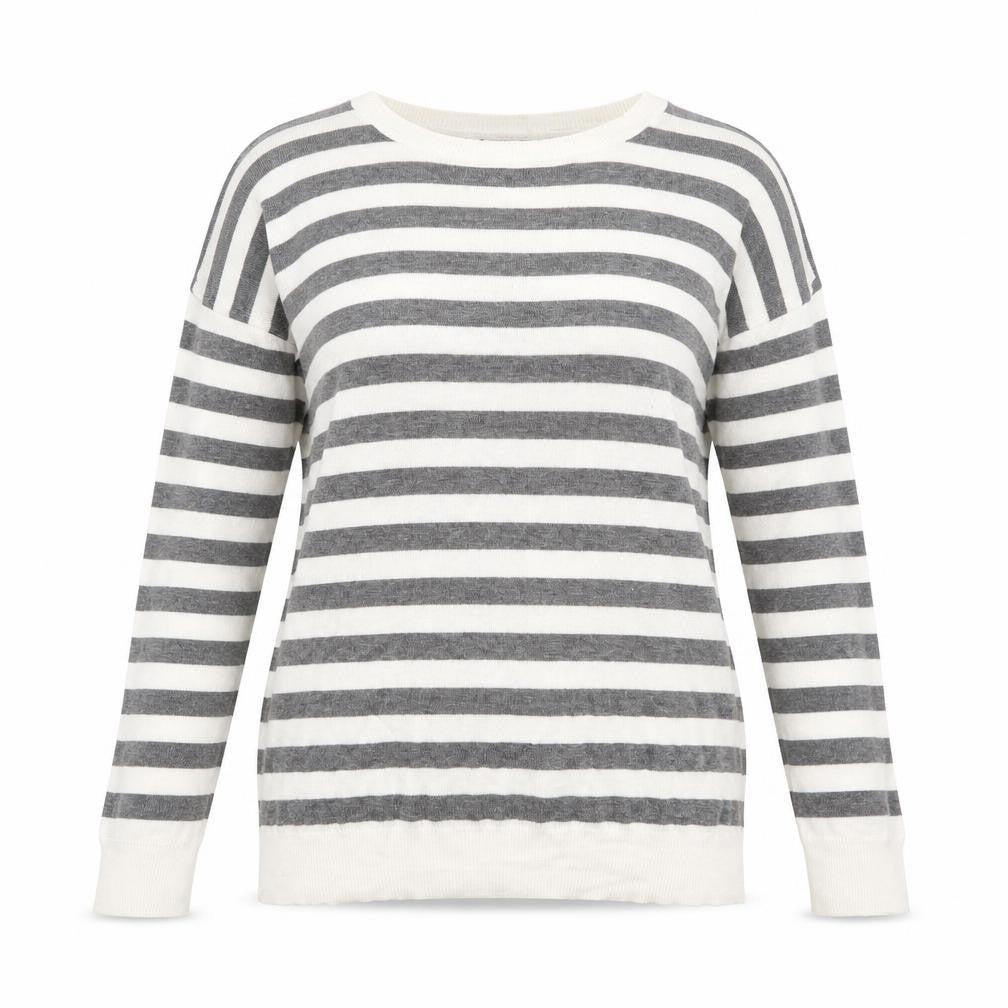 Primark Womens Green Striped  Pullover Jumper Size 12