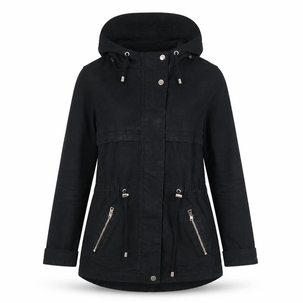Divided by H&M Womens Black  Denim Jacket  Size 6