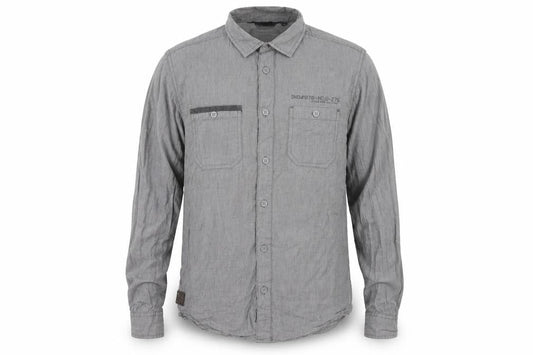 Industrialize Mens Grey    Button-Up Size S