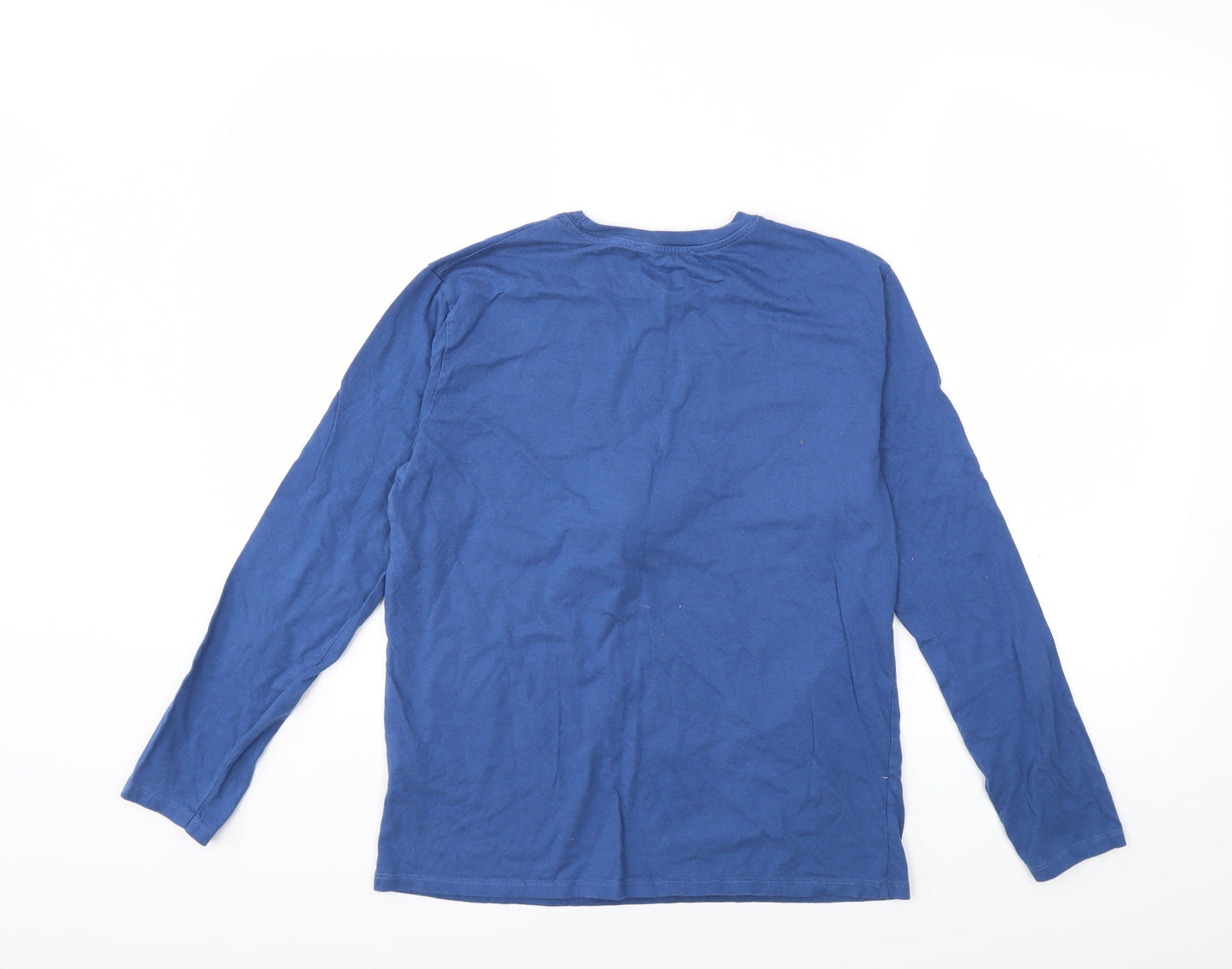 Zara Boys Blue   Basic T-Shirt Size 10-11 Years  - t-rex