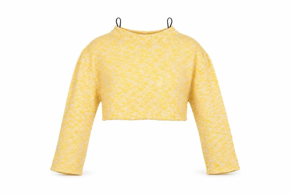 H&M Womens Yellow   Pullover Jumper Size XS
