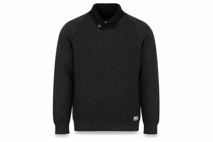 F&F Mens Grey Striped  Pullover Jumper Size L