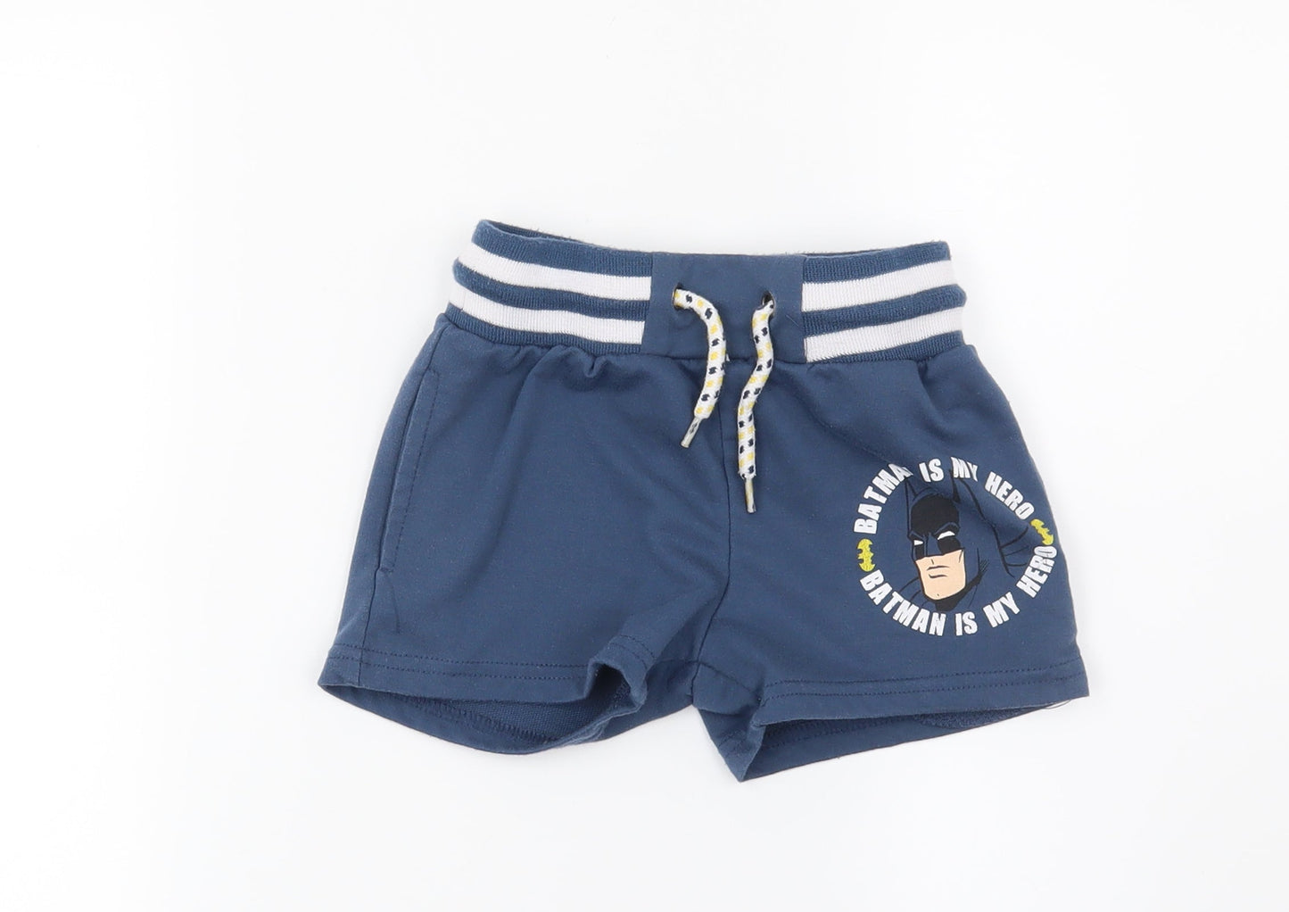 Batman Boys Blue   Sweat Shorts Size 3 Years - Batman