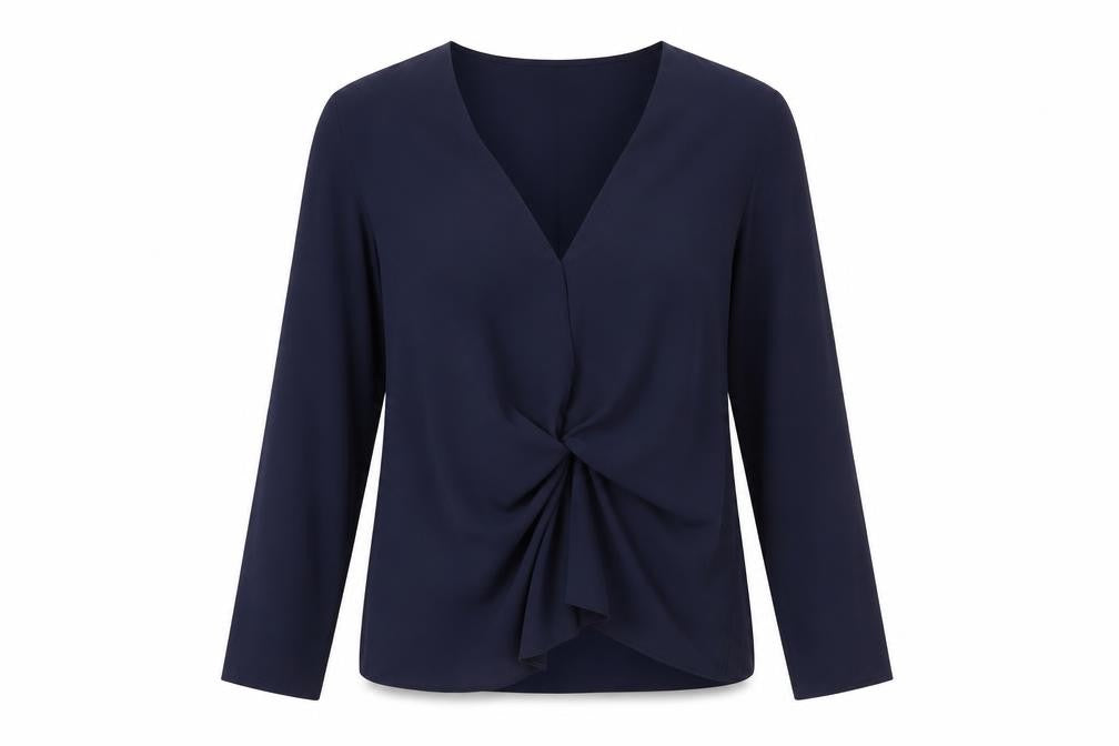Topshop Womens Blue   Basic Blouse Size 8