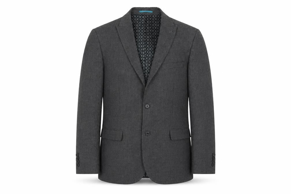 Preworn Mens Grey   Jacket Suit Jacket Size 42