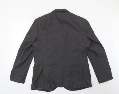Preworn Mens Grey   Jacket Suit Jacket Size 42