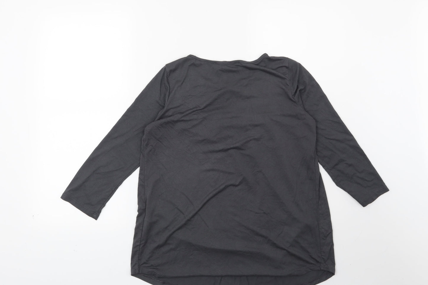 La Redoute Womens Grey Geometric  Basic Blouse Size 6